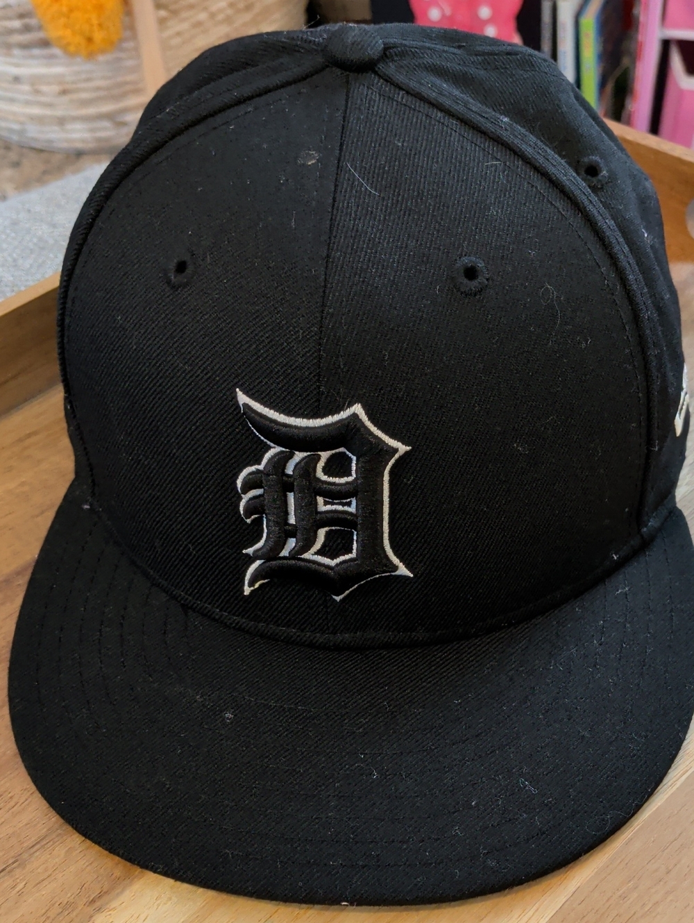 Black Detroit Tigers Baseball Cap